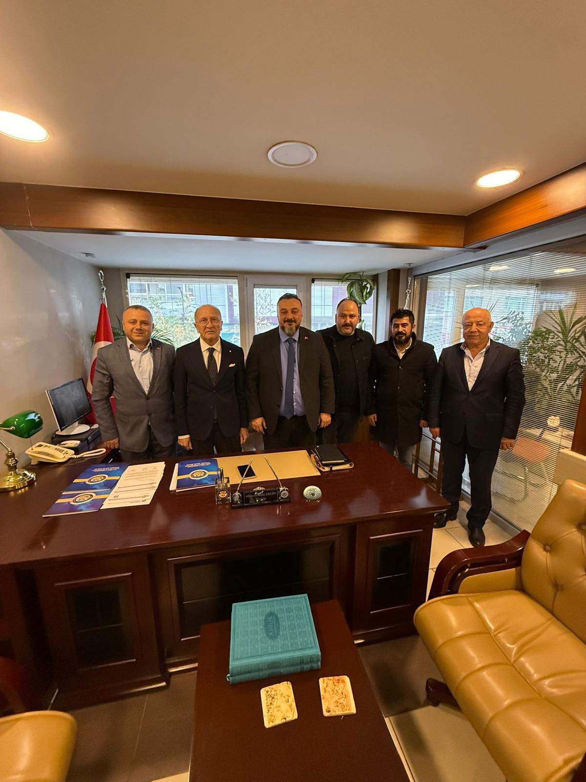 Geçmiş Olsun Ziyareti: Esnaf Kredi Kefalet Kooperatifi Başkanımıza Nezaket Ziyareti