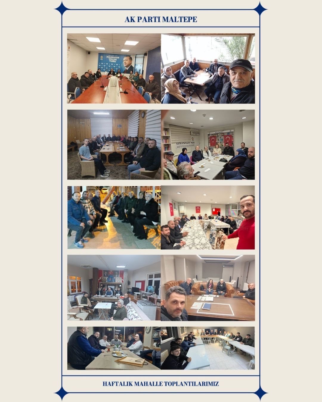 Maltepe’de Kesintisiz Teşkilat Çalışmaları: Eş Zamanlı Mahalle Yönetim Toplantılarımızı Gerçekleştirdik