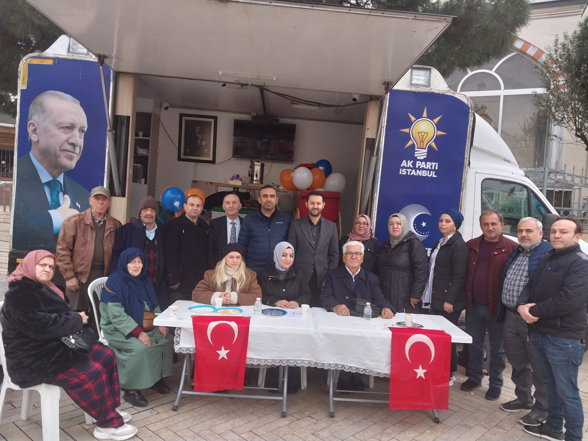 İstanbul İl Yönetimimizden AK Nokta Çalışmalarımıza Destek Ziyareti