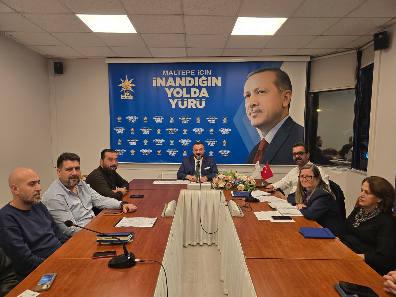 AK Parti Maltepe İlçe Başkanlığımızda yönetim kurulu toplantımızı gerçekleştirdik.
