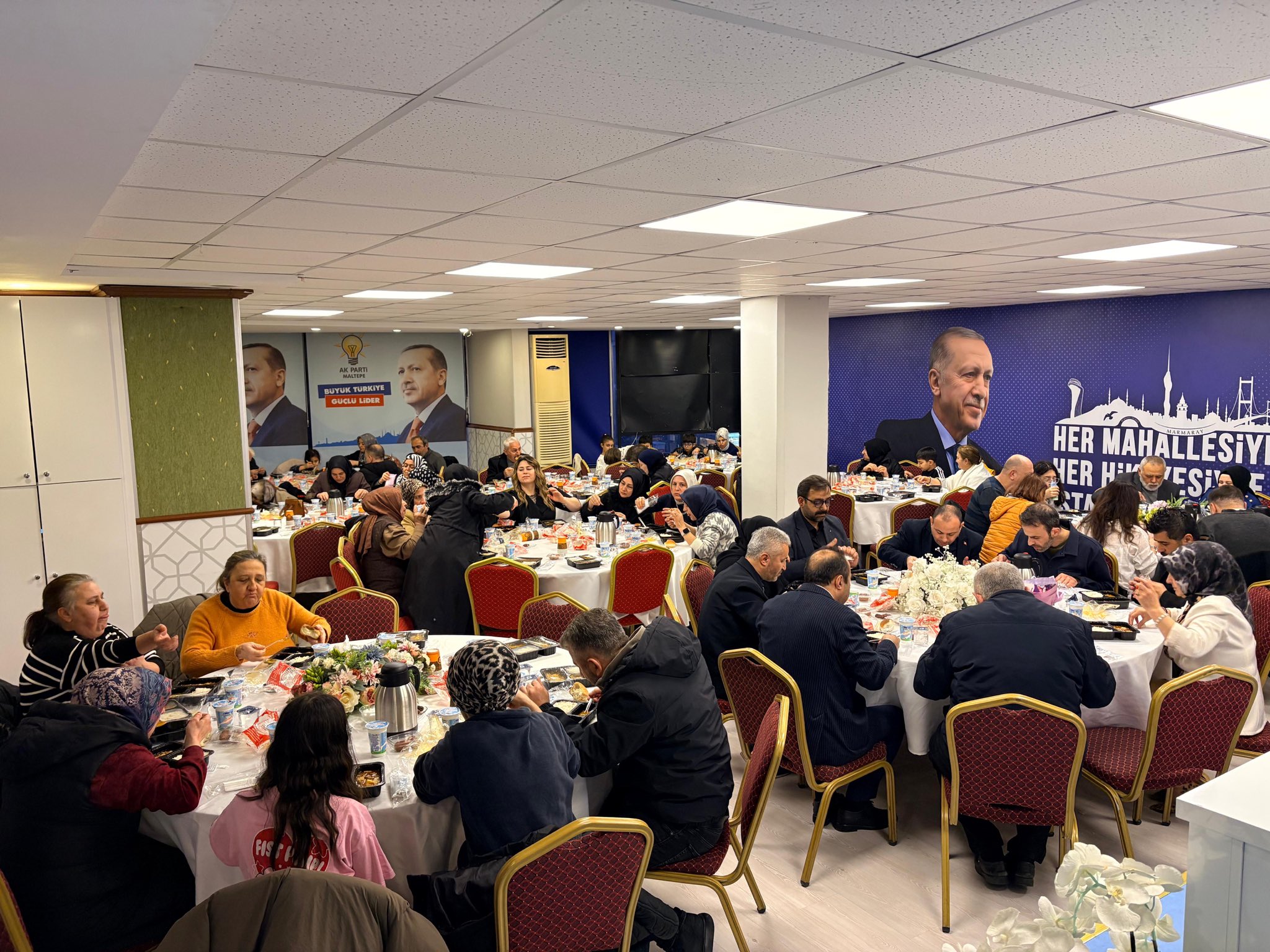 AK Parti Maltepe’de Gönül Sofrası: Tokatlı Hemşehrilerimizle İftar Bereketi