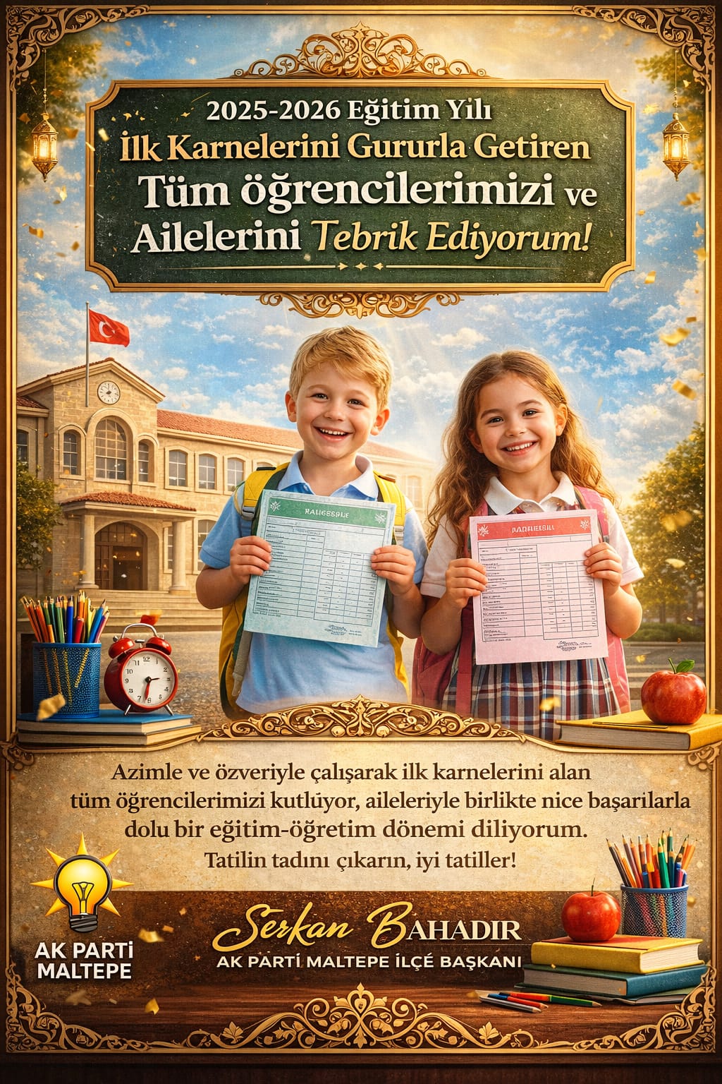 Eğitim Yolculuğunda Kısa Bir Mola: Huzurlu Bir Tatil Diliyoruz