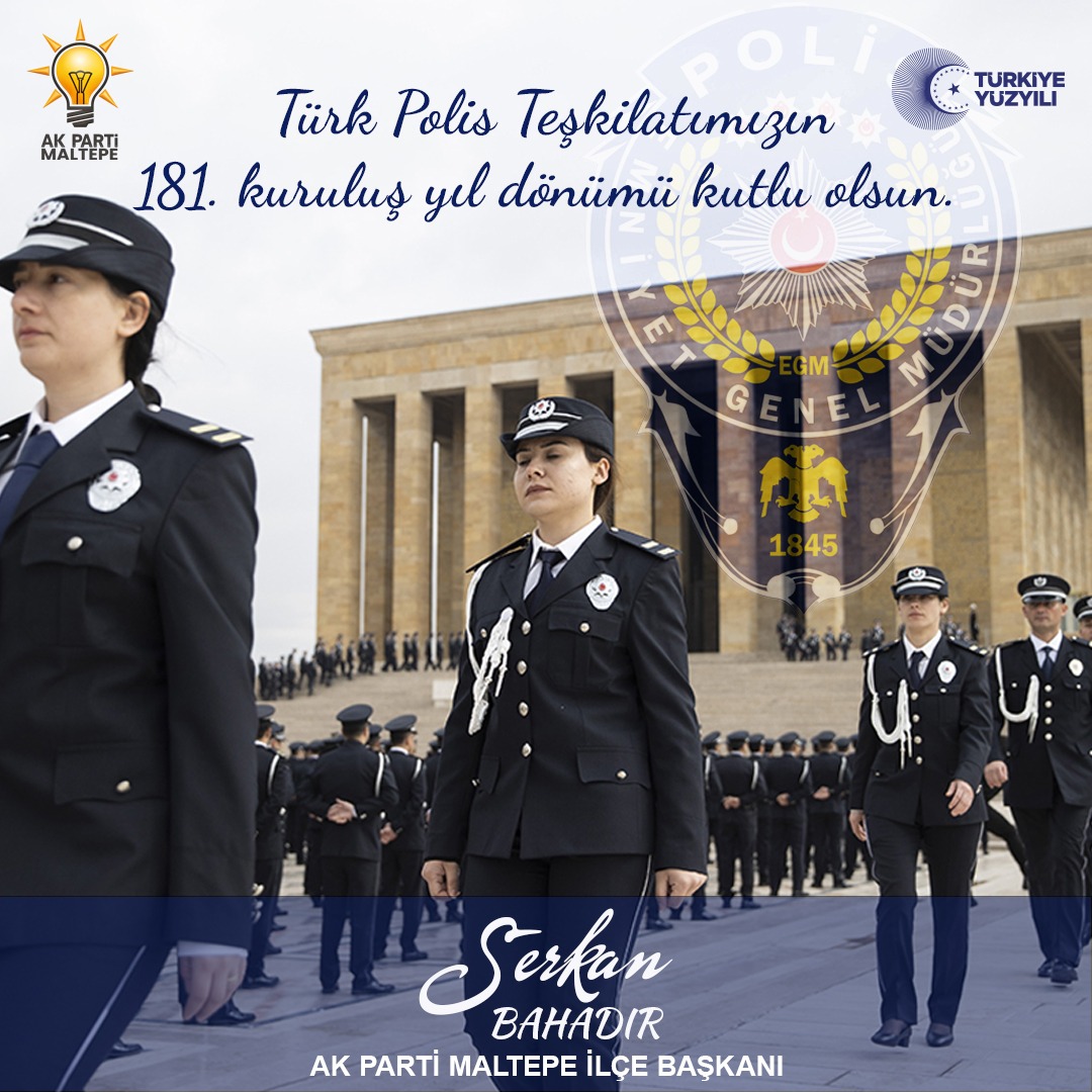 Maltepe’den Kahraman Türk Polisine Selam: "Huzurumuzun Güvencesi Polisimizdir"