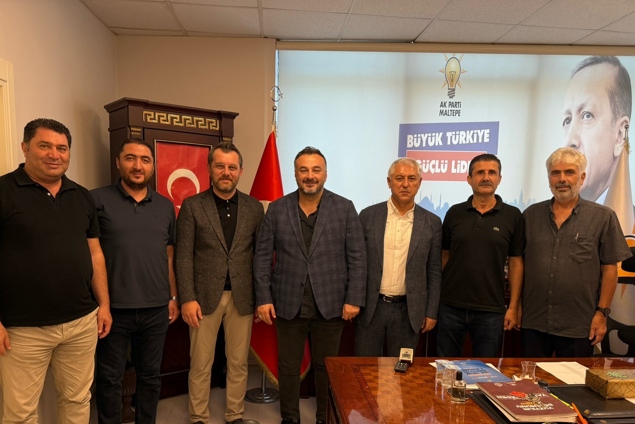 AK Parti İBB Grup Başkanvekilimiz Sn. Faruk Gökkuş ve Grup Sözcümüz Sn. Murat Türkyılmaz Ziyaretleri.