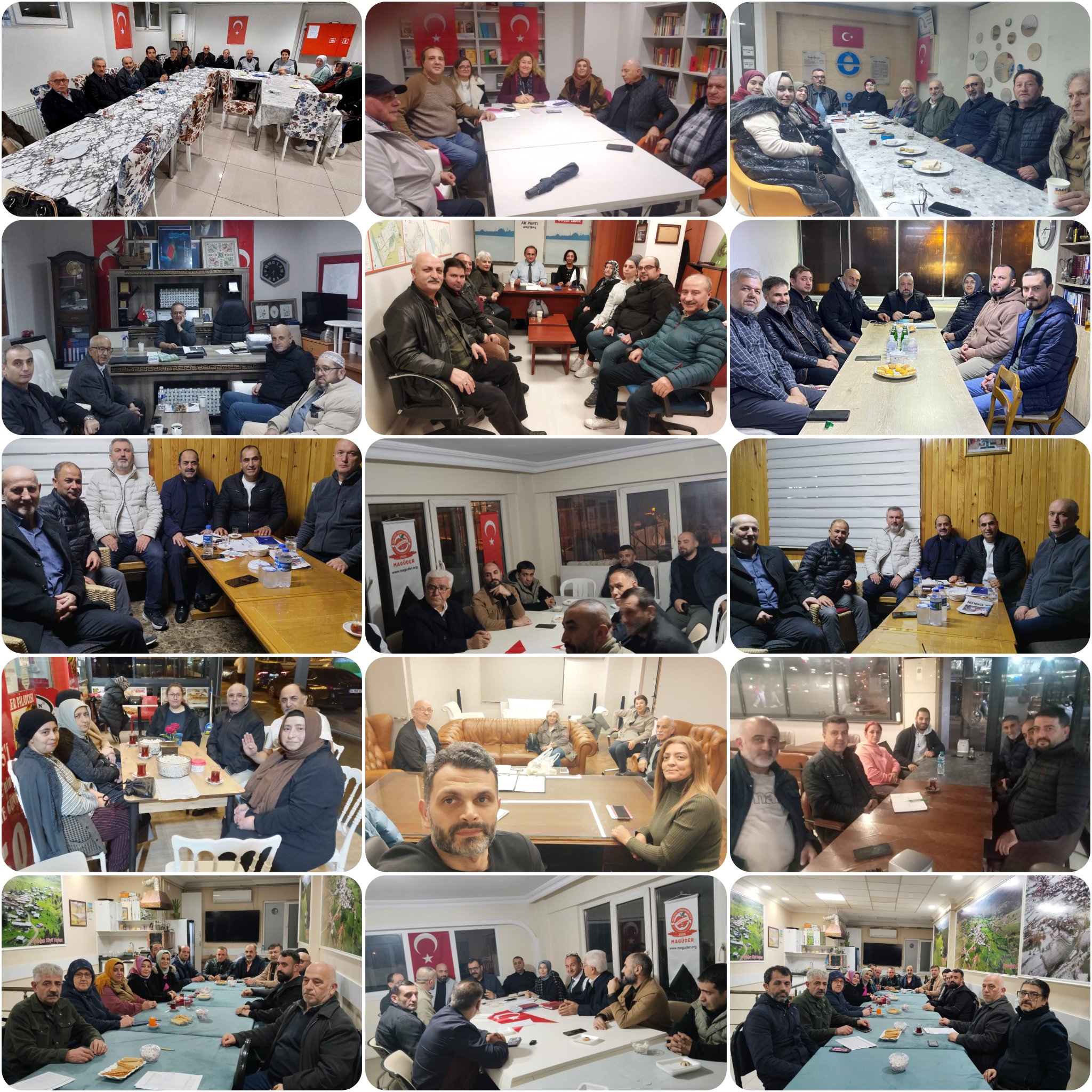 Teşkilat Çalışmalarında Eş Zamanlı Koordinasyon ve Azimli Devamlılık