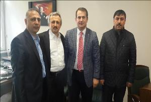 İstanbul Anadolu Yakası Güney Kamu Hastaneleri İdari Hizmetler Başkanı Ziyareti